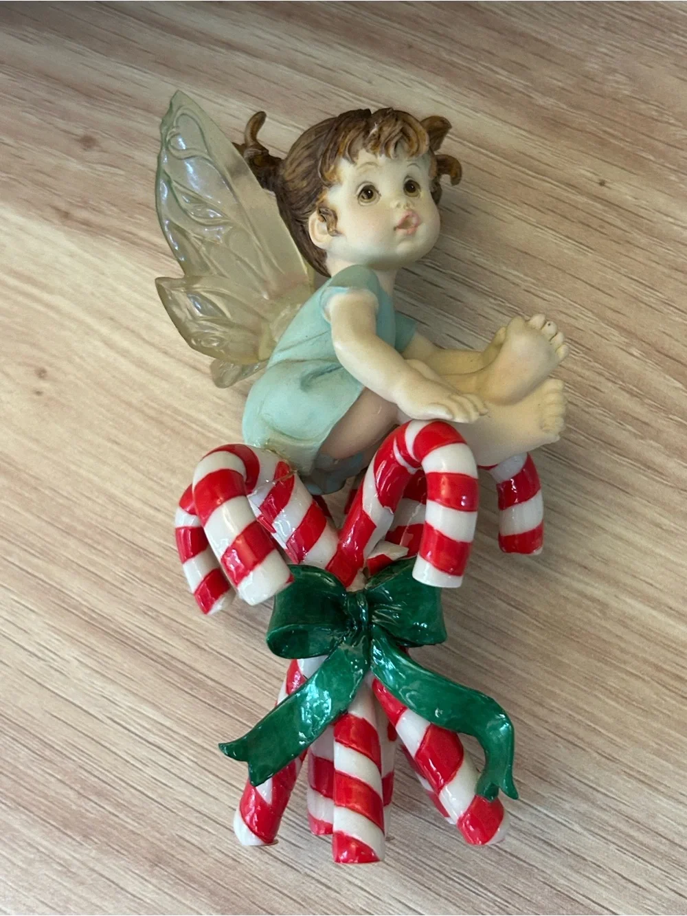 My little kitchen fairies 2003 “ candy cane fairie “ 113347 enesco Christmas
